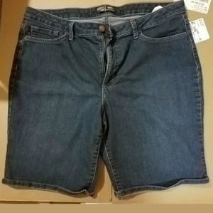 New Riders by Lee Womens Size 18 Mid Rise Bermuda